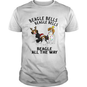 Beagle Bells Beagle All The Way Christmas Shirt